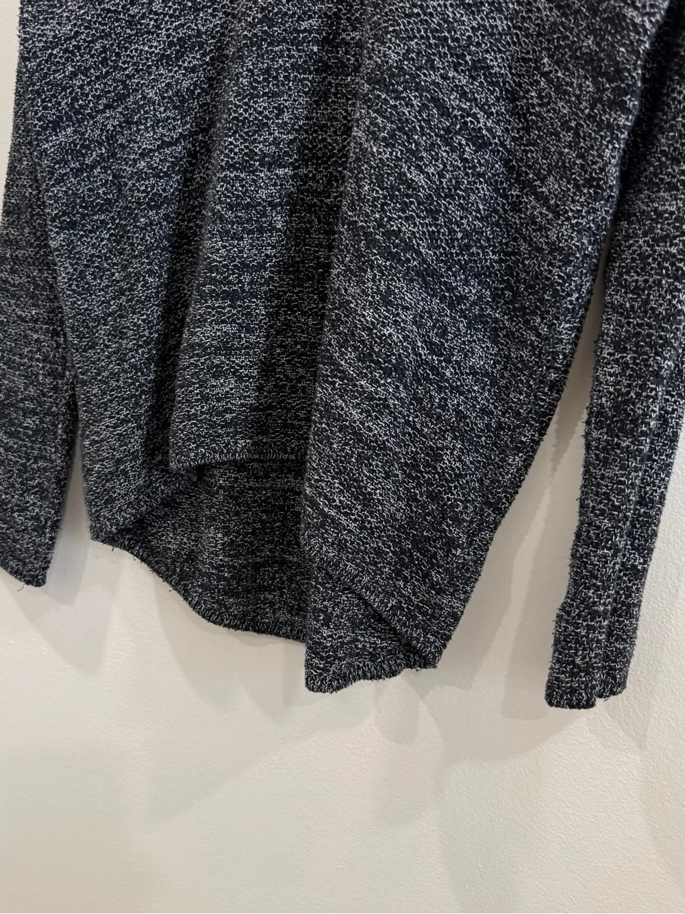 Black & White Knit Sweater